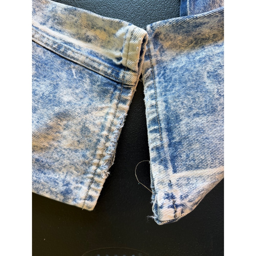 Vintage Formula 1 Acid Wash Jeans Mens 30x34 Made in USA Straight Leg Blue Denim - Picture 3 of 8